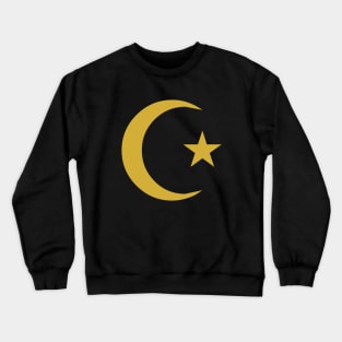 Star and Crescent (GOLD) Crewneck Sweatshirt